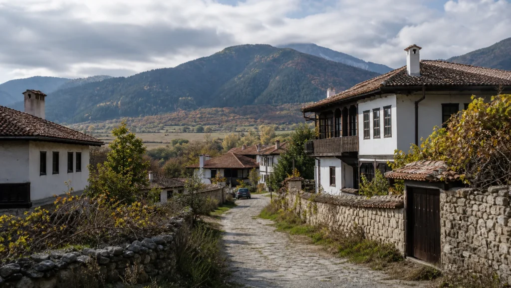 Historic mountain village near Bansko